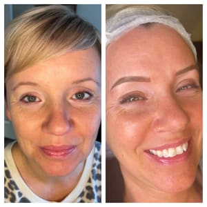 Eyebrow Tattoo result by The Brow Buddha in Lapeer, MI