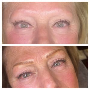 Eyebrow Tattoo result by The Brow Buddha in Lapeer, MI