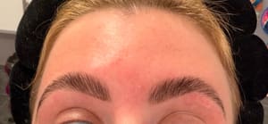 Eyebrow Tattoo result by The Brow Bungalow in Santa Monica, CA