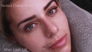 Eyebrow Tattoo result by The Brow Dude Permanent Make Up Studio in Miami, FL