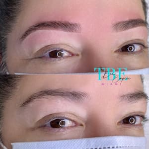 Eyebrow Tattoo result by The Brow Empire Miami in Cutler Bay, FL