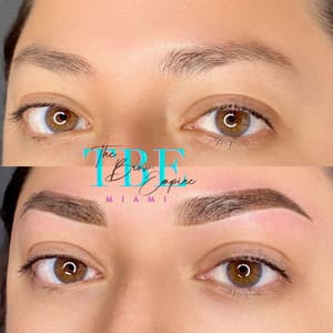 Eyebrow Tattoo result by The Brow Empire Miami in Cutler Bay, FL