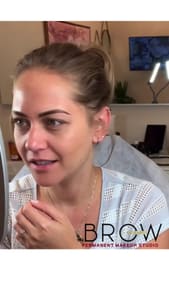 Eyebrow Tattoo result by The Brow Exchange in Plano, TX