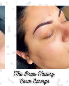 Eyebrow Tattoo result by The Brow Factory, LLC in Coral Springs, FL