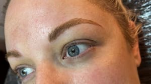 Eyebrow Tattoo result by The Brow Fairy in Columbia Station, OH