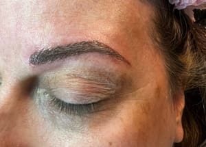 Eyebrow Tattoo result by The Brow Fairy in Columbia Station, OH