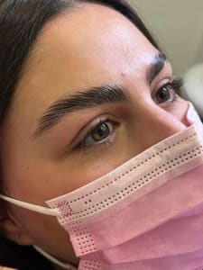 Eyebrow Tattoo result by The Brow Fixx in Santa Monica, CA