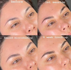 Eyebrow Tattoo result by The Brow Habitat in Redlands, CA