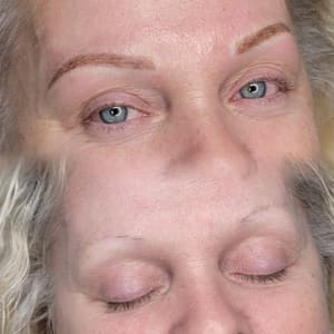 Eyebrow Tattoo result by The Brow House Permanent Cosmetic Studio in Bloomsburg, PA