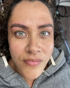 Eyebrow Tattoo result by The Brow Hustler in Upland, CA