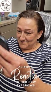 Eyebrow Tattoo result by The Brow Loft 307: Microblading & Permanent Makeup in Lincoln, NE