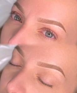 Eyebrow Tattoo result by The Brow Lounge in Little Falls Township, NJ