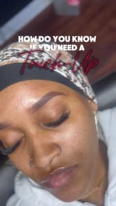 Eyebrow Tattoo result by The Brow Master in Lanham, MD