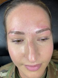 Eyebrow Tattoo result by The Brow Sage in Las Vegas, NV