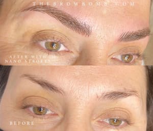 Eyebrow Tattoo result by The Brow Sage in Las Vegas, NV