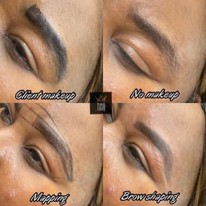 Eyebrow Tattoo result by The Brow Shaping Queen in Frisco, TX