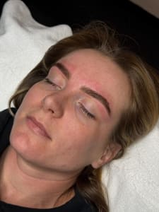 Eyebrow Tattoo result by The Brow Slayer Studio in Oklahoma City, OK
