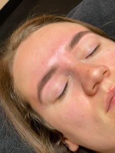 Eyebrow Tattoo result by The Brow Slayer Studio in Oklahoma City, OK