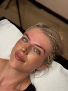 Eyebrow Tattoo result by The Brow Slayer Studio in Oklahoma City, OK