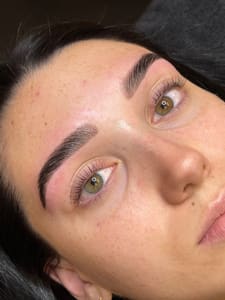 Eyebrow Tattoo result by The Brow Slayer Studio in Oklahoma City, OK