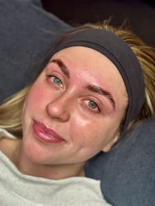 Eyebrow Tattoo result by The Brow Slayer Studio in Oklahoma City, OK