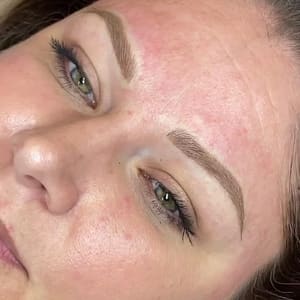 Eyebrow Tattoo result by The Brow Studio in Austin, TX