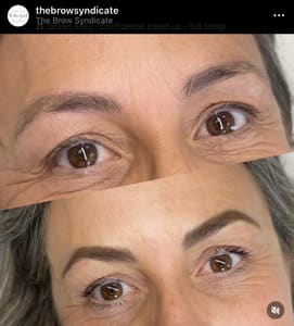 Eyebrow Tattoo result by The Brow Syndicate in Visalia, CA