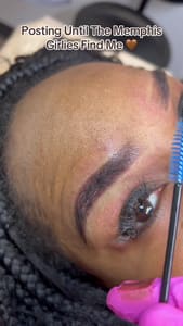 Eyebrow Tattoo result by The Brow + Wax Edit - Memphis Brazilian Waxing in Memphis, TN