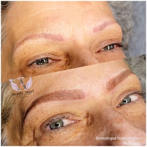 Eyebrow Tattoo result by The Browologist in Campbell Hall, NY
