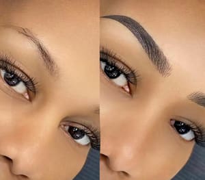 Eyebrow Tattoo result by The Brows Artist in Dallas, TX