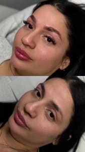 Eyebrow Tattoo result by The Brows Artist in Des Moines, IA