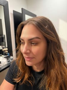 Eyebrow Tattoo result by The Browtique Beauty Studio in Tarzana, CA