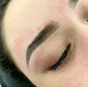 Eyebrow Tattoo result by The Browtique in Bexley, OH