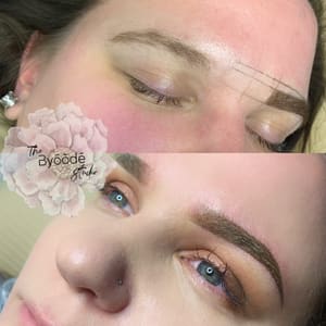 Eyebrow Tattoo result by The Byoode Studio in Lombard, IL