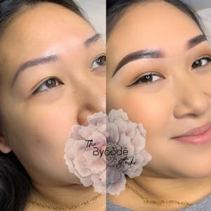 Eyebrow Tattoo result by The Byoode Studio in Lombard, IL