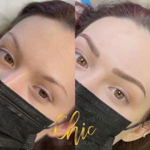 Eyebrow Tattoo result by The Chic Brow Bar in Riverside, CA