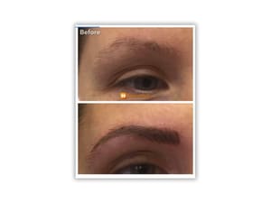 Eyebrow Tattoo result by The Cosmetic Center Of Permanent Make Up in Marlton, NJ