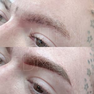 Eyebrow Tattoo result by The Cosmetic Heart in Coeur D Alene, ID