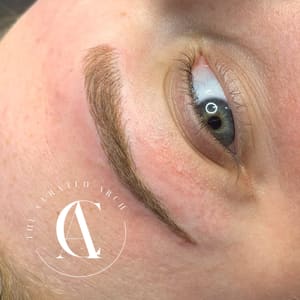 Eyebrow Tattoo result by The Curated Arch in Chattanooga, TN