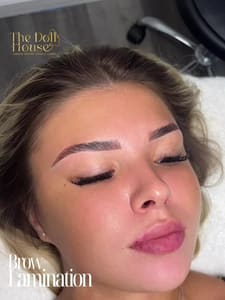 Eyebrow Tattoo result by The Doll House Spa in Middle Village, NY