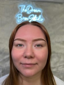 Eyebrow Tattoo result by The Dream Brow Studio in Converse, TX