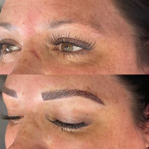Eyebrow Tattoo result by The Electric Brow Microblading Studio in Sparks, NV