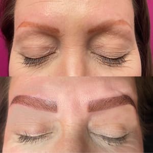 Eyebrow Tattoo result by The Electric Brow Microblading Studio in Sparks, NV