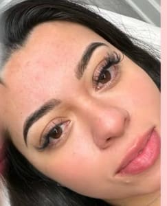 Eyebrow Tattoo result by The Ella Beauty Studio in Dallas, TX