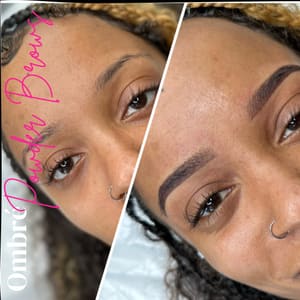 Eyebrow Tattoo result by The Essential Aesthetics Lab in Richmond, VA