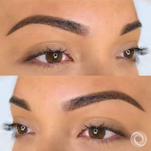 Eyebrow Tattoo result by The Esthetic Center in Boynton Beach, FL