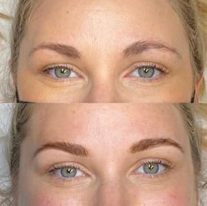 Eyebrow Tattoo result by The Esthetic Movement in Wilmington, DE