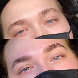 Eyebrow Tattoo result by The Esthetic Movement in Wilmington, DE