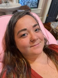 Eyebrow Tattoo result by The Etched Arch Permanent Makeup in Greeneville, TN
