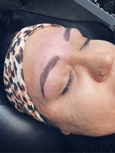Eyebrow Tattoo result by The Etched Arch Permanent Makeup in Greeneville, TN